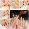 ( Buy 1 Get 2 ) Halloween Women Fashion Spooky Pumpkin Wearable False Nails