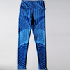 Three-Dimensional Line Print Fitness Sports Leggings Pants