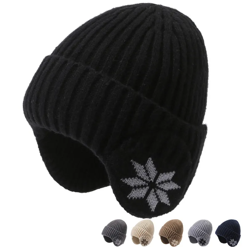 (Buy 1 Get 2) Men Winter Warm Knitted Hatfleece-Lined Ear Protection Cover Beanie