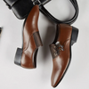 Men Fashion Plus Size Pu Leather Shoes