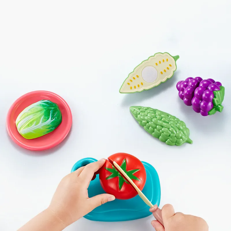 20pcs/Set Children Kitchen Cutting Fruit Vegetable Food Toy