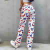 Women'S Fashion Casual Butterfly Printing Loose Trousers