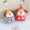 Children Kids Baby Fashion Boys Girls Cartoon Dog Doll Plushtoy Backpack School Bag