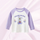 (Buy 1 Get 1) Kids Toddler Girls Casual Cute Alphabet Cartoon Bunny Print Long Sleeve Round Neck T-Shirt