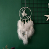 (Buy 1 Get 1) White Butterfly Dream Catcher Feather Pendant Wind Chimes