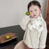 (Buy 1 Get 1) Kids Unisex Autumn Winter Basic Versatile Cute Plush Cartoon Bear Pattern Scarf