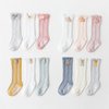 3pairs/Set Kids Cute Cartoon Breathable Tube Socks