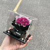 Relatives Home Eternal Flower Dried Flower Rose Acrylic Gift Box