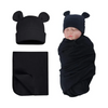 Newborn Baby Anti-Kick Wrap Blanket Swaddling And Cap