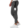 Men Fashion Color Blocking Drawstring Waist Sweatpants