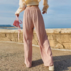 Women'S Fashion Casual High Waist Straight Wide Leg Pants