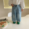 Children Kids Baby Fashion Girls Loose Denim Pants