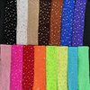 (Buy 1 Get 2Girls Personalized Rhinestone Solid Color Hollow Out Pantyhose