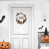 Withered Vine Pumpkin Bat Halloween Wall Background Decoration Self-Adhesive Sticker