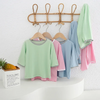 Children Kids Baby Fashion Girls Boys Basic Casual Short Sleeve Top And Shorts 2pcs Set