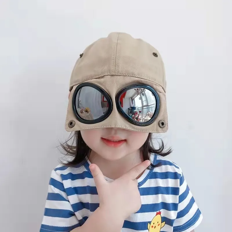 Children Kids Baby Fashion Girls Boys Sunglasses Design Cap