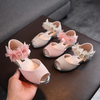 Children Kids Baby Fashion Girls Rhinestone Floral Sandals Princess Shoes