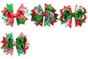 Kids Christmas Swallowtail Bow Tiara