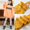 Girls Simple Fluorescent Color Letter Pattern Bandage Design Half-Tube Socks