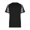 Women'S Fashion Hollow Lace Stitching Short-Sleeved T-Shirt