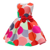 Kids Toddler Big Girls Fashion Party Cute Sweet Color Bow Sleeveless Party Tutu Dress