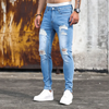 Men Fashion Ripped Slim Fit Jeans