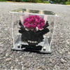 Relatives Home Eternal Flower Dried Flower Rose Acrylic Gift Box