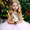 Baby Girls Fashion Party Mesh Sequins Sleeveless Tutu Princess Dress