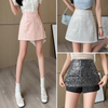 Women'S Fashion Temperament Sequin High Waist A-Line Skirt