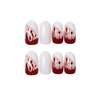 Halloween Women Fashion Blood Drop Style Waterproof Removable False Nails