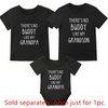 (Buy 1 Get 1) Grandpa And Grandson Letter Graphic Family Matching Short Sleeve T-Shirt