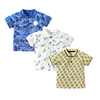 Children Kids Baby Fashion Boys Casual Basic Short Sleeve Print Polo T-Shirt