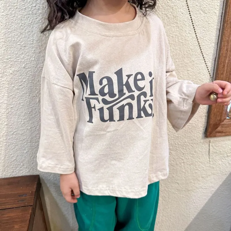 Children Kids Baby Fashion Girls Boys Casual Long Sleeve Letter Print T-Shirt