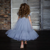 Toddler Girls Fashion Party Mesh Sequins Sleeveless Round Neck Tutu Princess Dress