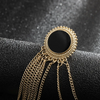 (Buy 1 Get 2) Man Women Fashion Rhinestone Suit Tassel Mental Brooches