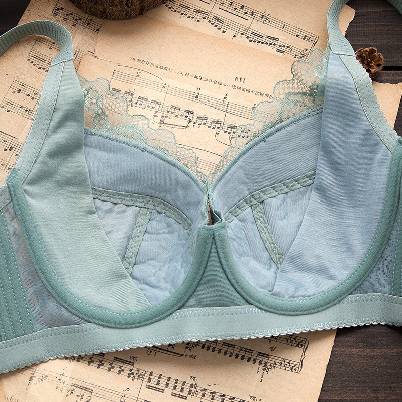 Women'S Fashion Underwire Thin Non-Sponge Bra