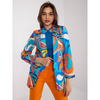 Women Fashion Casual Multicolor Pattern Printed Suit Jacket Blazers