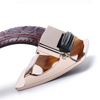 Men Fashion Elegant Crocodile Pattern Belt