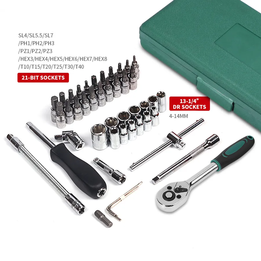 46pcs Socket Set Car Repair Tool Set