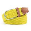 Unisex Stretch Elastic Braided Canvas Belt