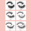 10 Pairs Mixed Magnetic False Eyelashes And Liquid Eyeliner Set