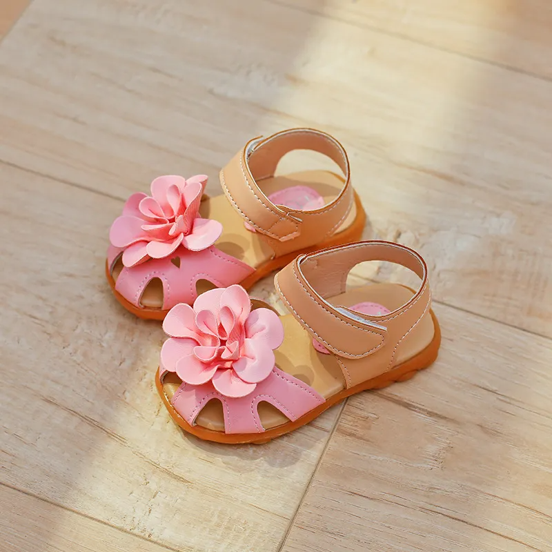 Children Kids Baby Fashion Girls Floral Sandals Princess Shoes