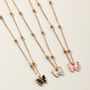 Children Kids Baby Fashion Girls Butterfly Chain Necklace Set