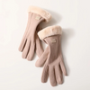 (Buy 1 Get 1) Winter Women Fashion Thickened Blanket Warm Gloves