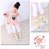 5pairs/Set Kids Girls Retro Cartoon Strawberry Comfortable Breathable Elastic Socks