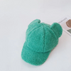 Kids Winter Warm Lamb Velvet Thick Baseball Cap