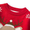 Children Kids Baby Fashion Girls Boys Christmas Long Sleeve Cartoon Elk Knitted Sweater