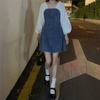 Women'S Fashion Design Stitching Denim Dress