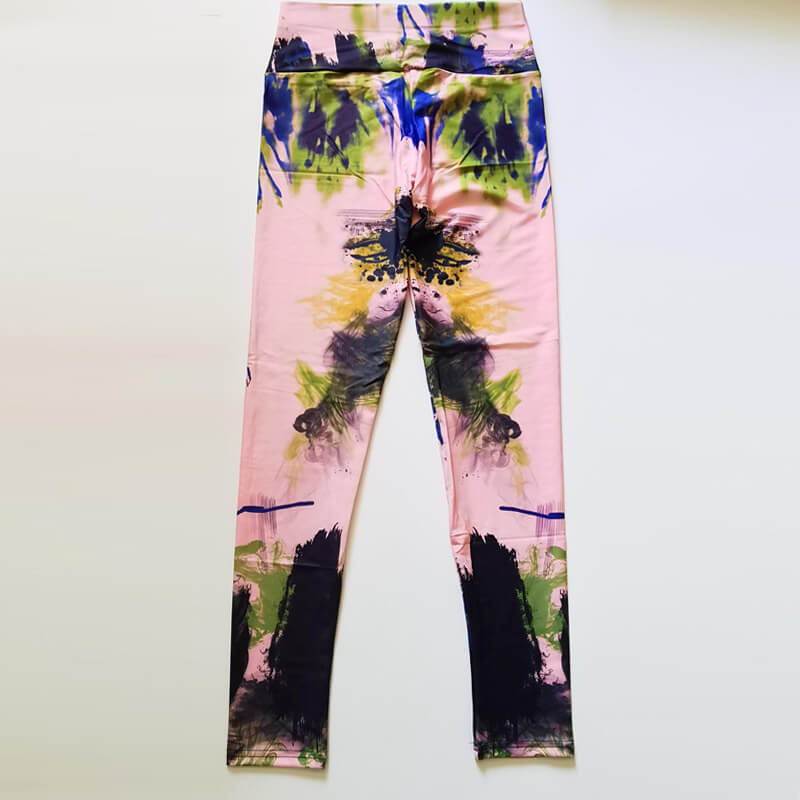 Women Unique Graphic Printed High-Waisted Yoga Leggings