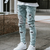 Men Fashion Ripped Skinny Jeans